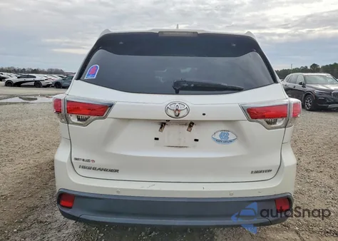 2016 Toyota Highlander Limited from USA, damaged, VIN 5TDYKRFH5GS167153